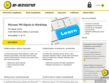 Tablet Screenshot of e-szigno.hu